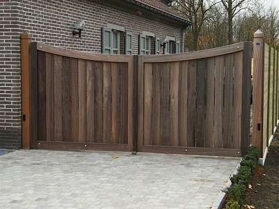 Houten Tuinpoorten ‹ Hoogwaardige houten poorten en tuinpoorten ‹ Tom Heuleu