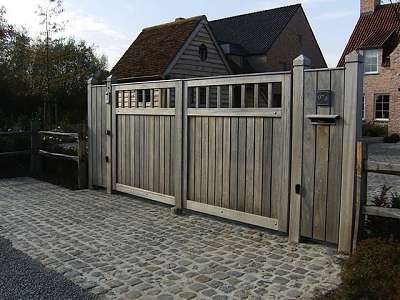Houten Tuinpoorten ‹ Hoogwaardige houten poorten en tuinpoorten ‹ Tom Heuleu