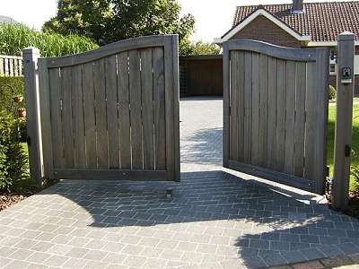 Houten Tuinpoorten ‹ Hoogwaardige houten poorten en tuinpoorten ‹ Tom Heuleu