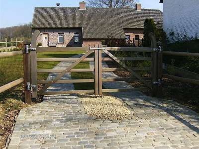 Houten Tuinpoorten ‹ Hoogwaardige houten poorten en tuinpoorten ‹ Tom Heuleu