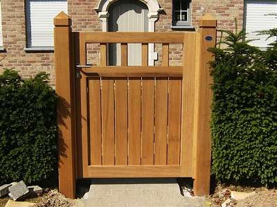 Houten Tuinpoorten ‹ Hoogwaardige houten poorten en tuinpoorten ‹ Tom Heuleu